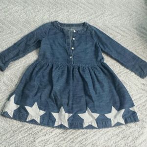 Girls chambray dress